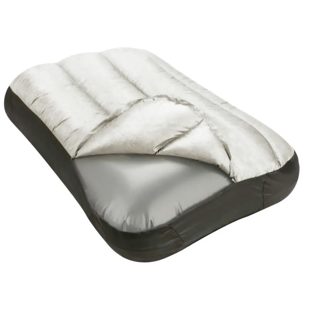 Надувна подушка Sea to Summit із пухом Aeros Down Pillow Deluxe, 12х59х38см, Grey (STS APILDOWNDLXGY)