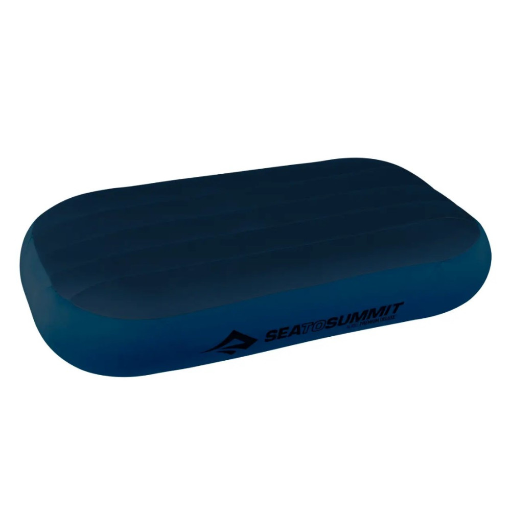Надувна подушка Sea to Summit Aeros Premium Pillow Deluxe, 14х56х36см, Navy (STS APILPREMDLXNB)