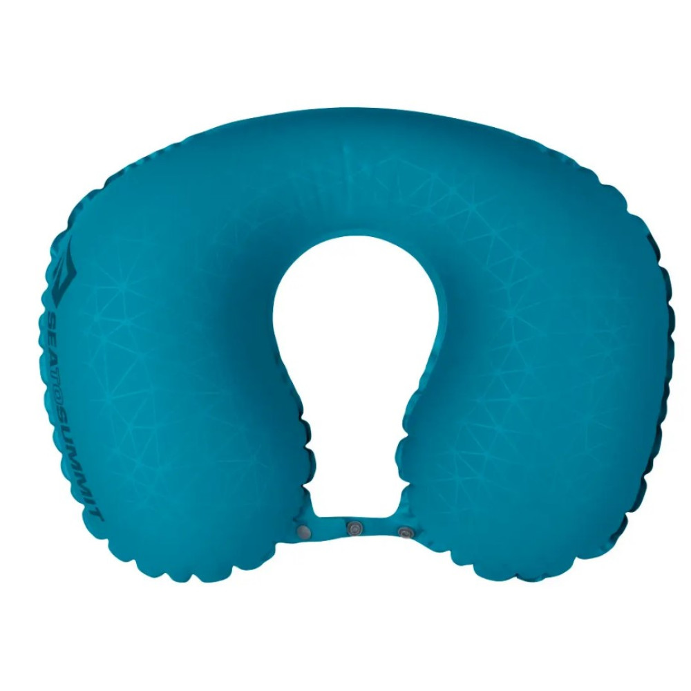 Надувная подушка Sea to Summit Aeros Ultralight Pillow Traveller, 11х39х29см, Aqua (STS APILULYHAAQ)