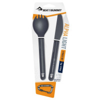 Набор столовых приборов Sea to Summit Alpha Light Cutlery Set Grey (STS ACUTALSET2)