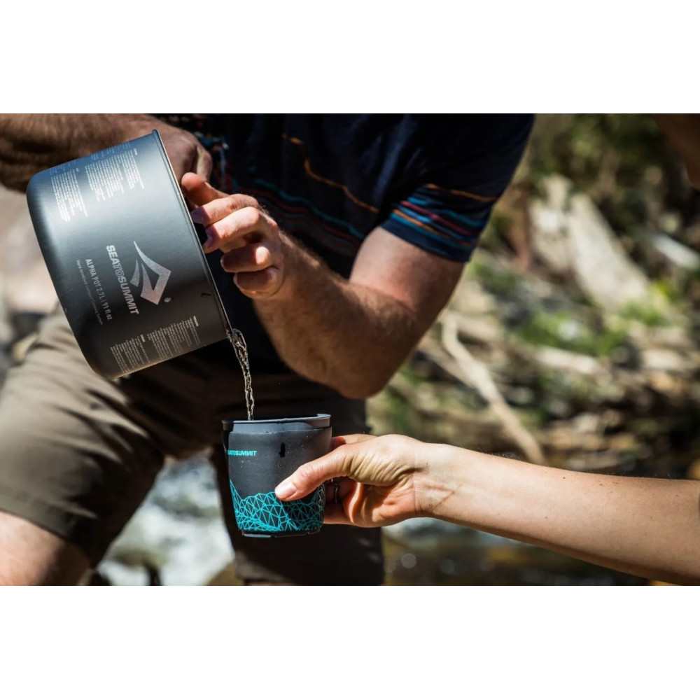 Набір посуду Sea To Summit Alpha Pot Set 2.0 от Sea To Summit, Grey (STS AKI5004-03122102)