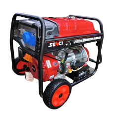 Генератор бензиновый Senci 6.2 кВт SC9000E