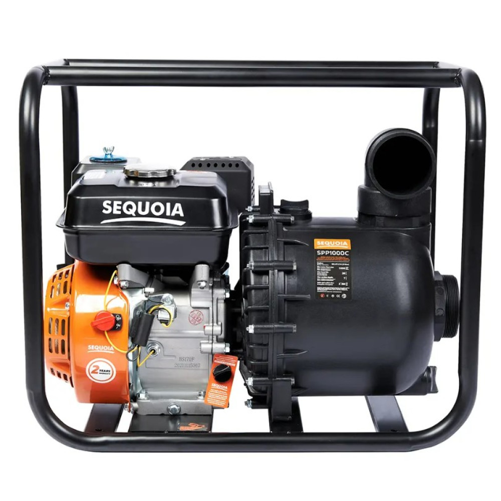 Мотопомпа бензинова Sequoia для агресивних речовин SPP1000C