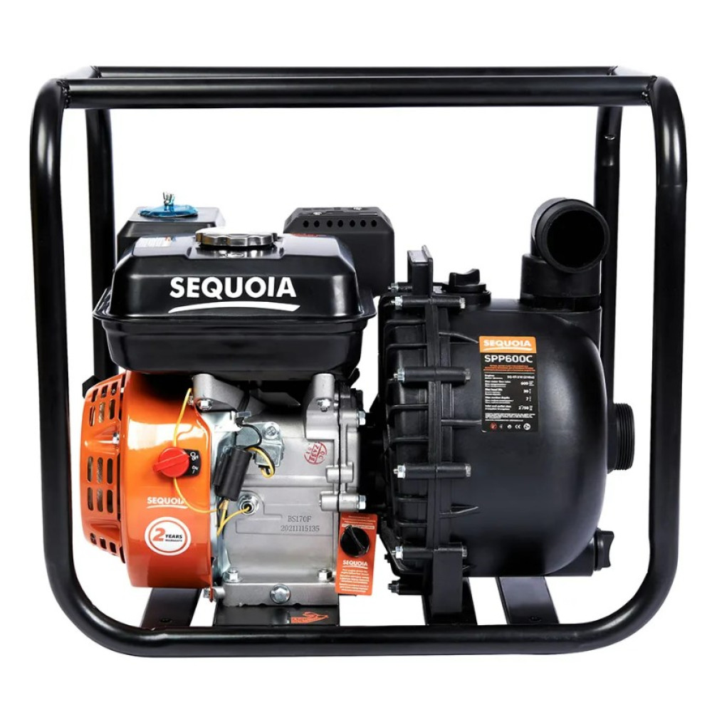 Мотопомпа бензинова Sequoia для агресивних речовин SPP600C