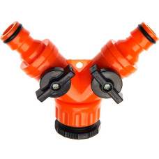Коннектор двухканальный Sequoia 1/2"-3/4" (SWC1234DT)