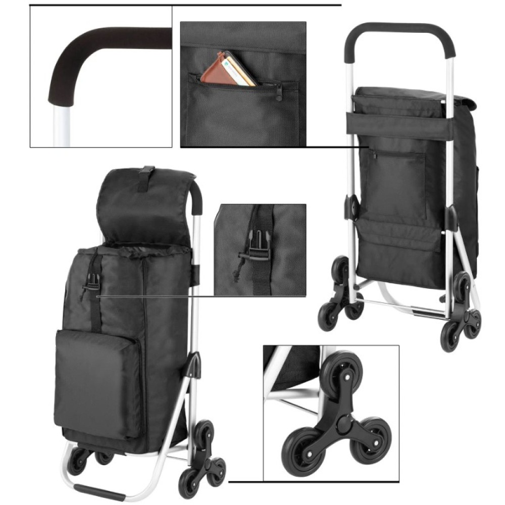 Сумка-візок ShoppingCruiser Stairs Climber 53 Black (604352)