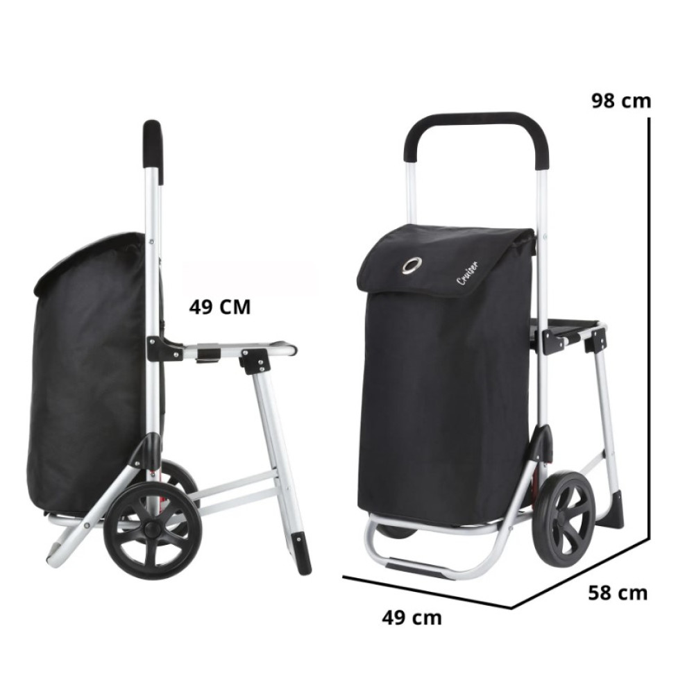 Сумка-візок ShoppingCruiser Shop & Relax 45 Black (604350)