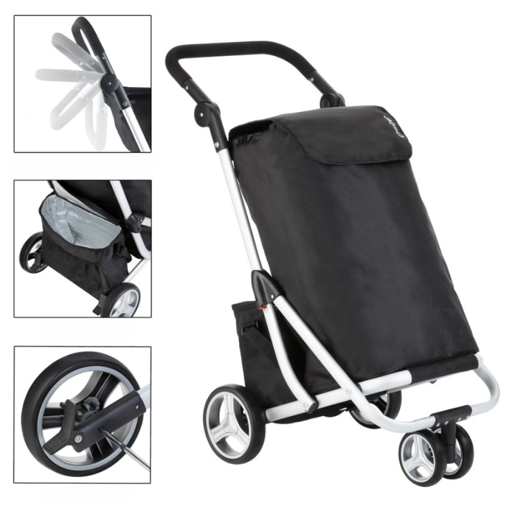 Сумка-візок ShoppingCruiser 3 Wheels Black (604349)