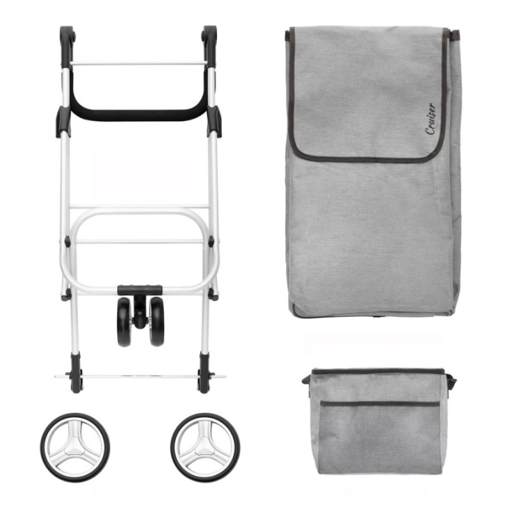 Сумка-візок ShoppingCruiser 3 Wheels 72 Grey (604362)