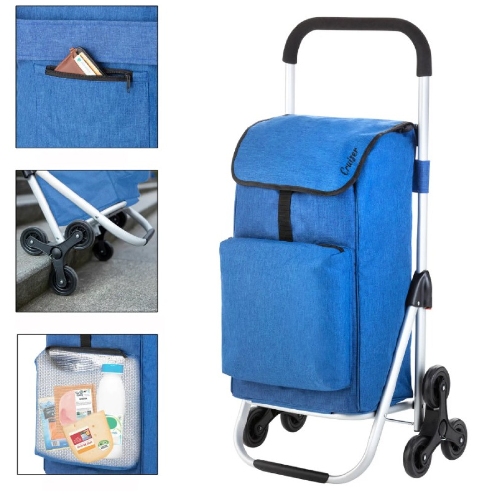 Сумка-візок ShoppingCruiser Stairs Climber 53 Blue (650063)