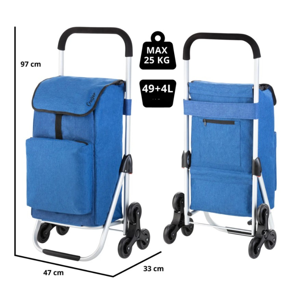Сумка-візок ShoppingCruiser Stairs Climber 53 Blue (650063)