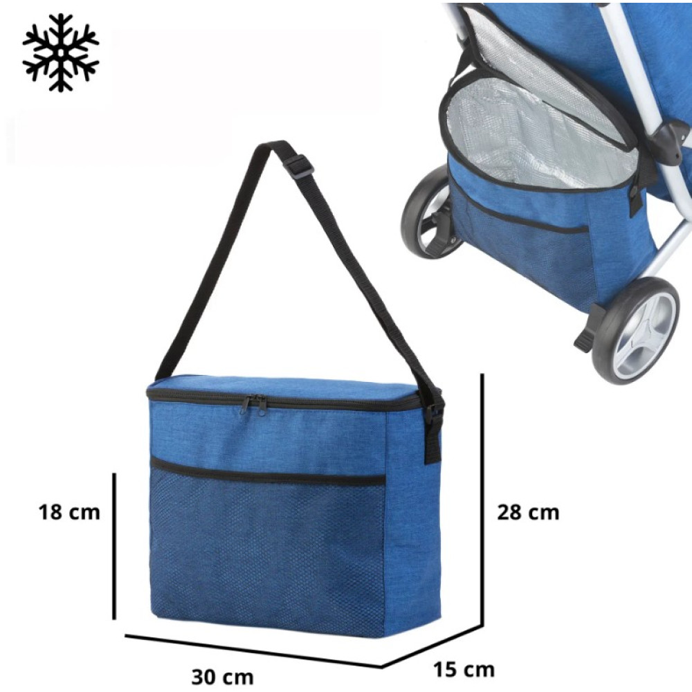 Сумка-візок ShoppingCruiser 3 Wheels Blue (650062)