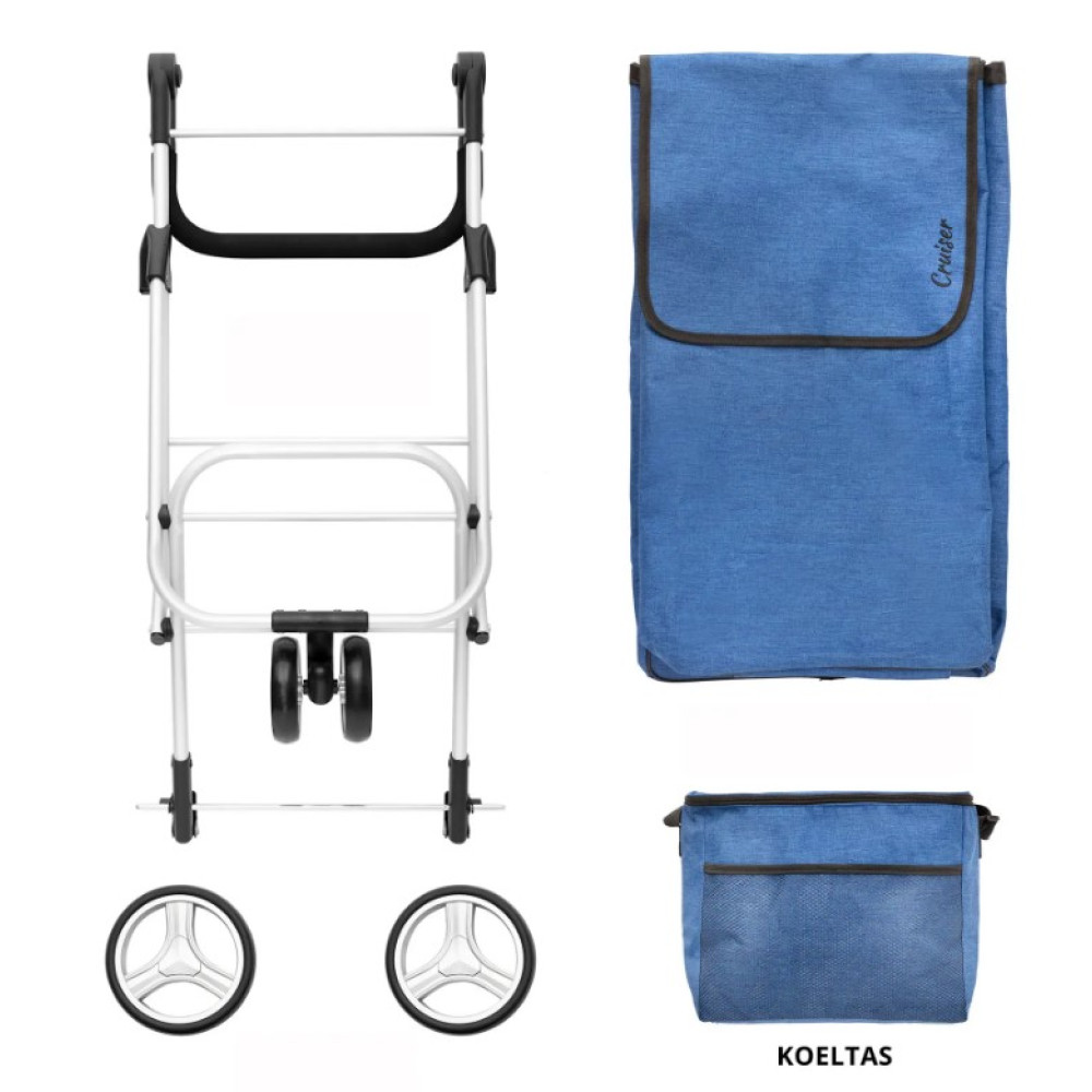 Сумка-візок ShoppingCruiser 3 Wheels Blue (650062)