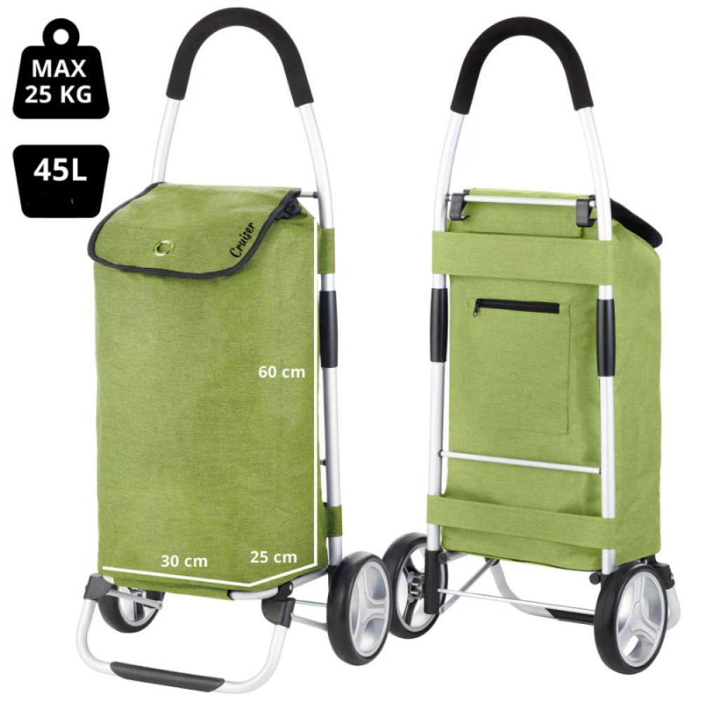 Cумка-візок ShoppingCruiser Foldable Green (650068)
