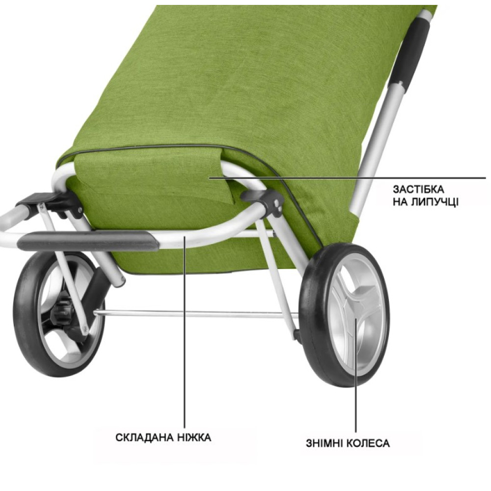 Cумка-візок ShoppingCruiser Foldable Green (650068)