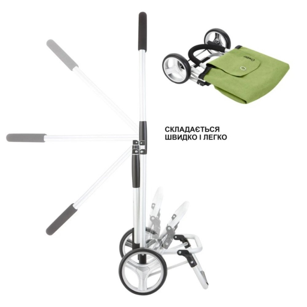 Cумка-візок ShoppingCruiser Foldable Green (650068)