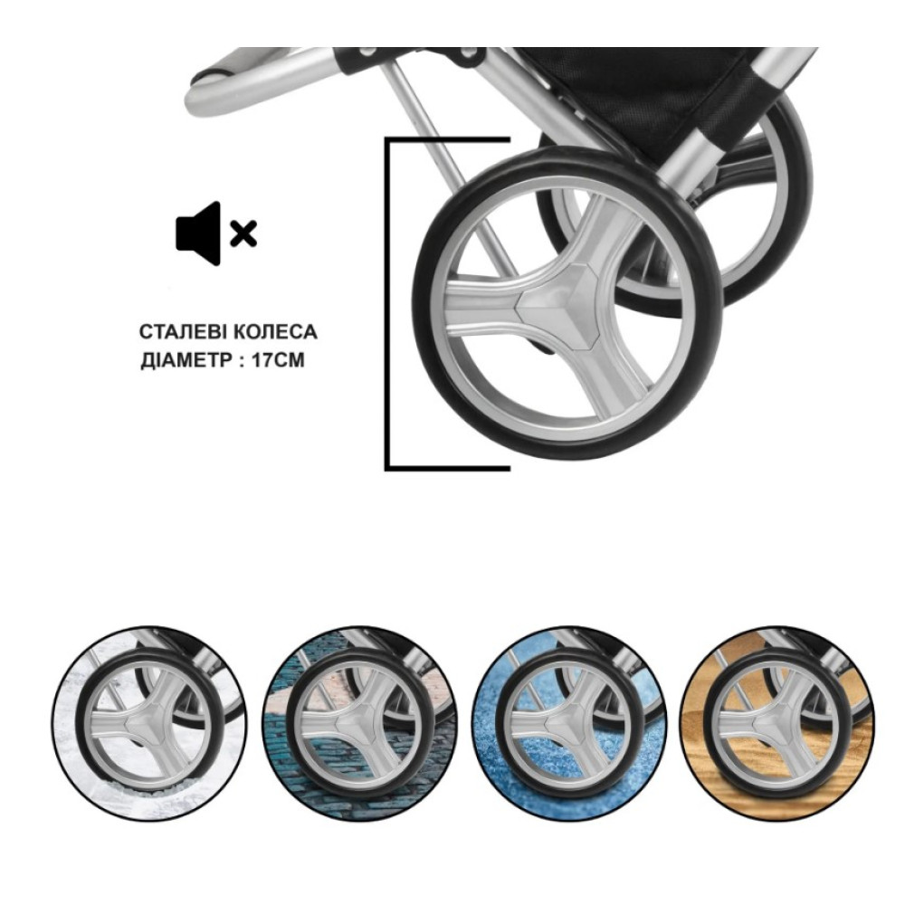 Cумка-візок ShoppingCruiser Foldable Green (650068)