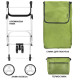 Сумка-візок ShoppingCruiser 3 Wheels Green (650071)