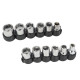 Викрутка Sigma з реверсом + насадки торцеві 1/4" 27шт CrV 4002121
