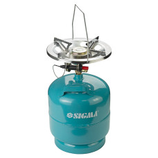 Комплект газовый SIGMA кемпинг с пьезоподжигом Comfort 8 л (2903121)