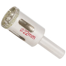 Коронка алмазная Sigma по керамике и стеклу Ø22 мм (1541221)