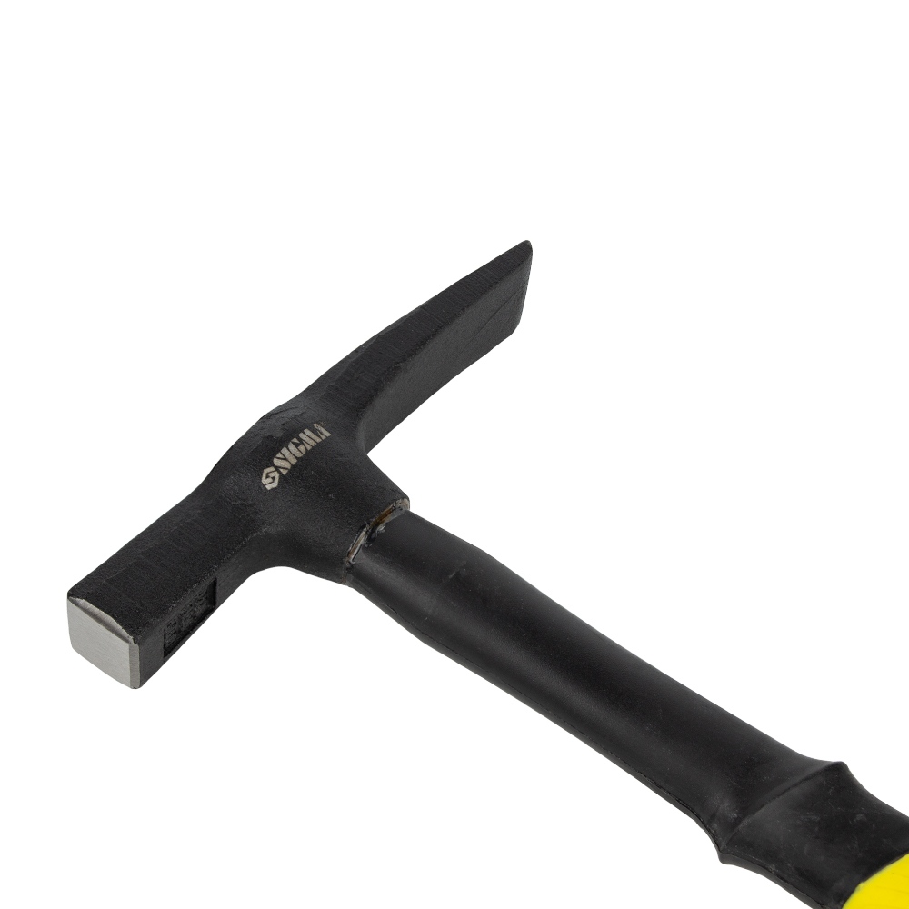 Молоток-кирка каменщика Sigma 450г фибергласовая ручка 4313011