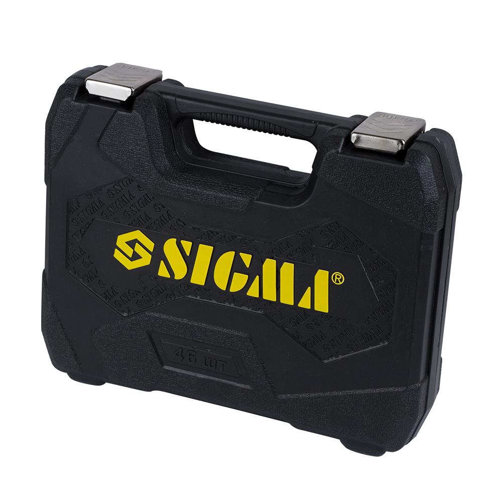 Набір насадок торцевих і біт Sigma 1/4" 46 шт CrV mid (6003511)