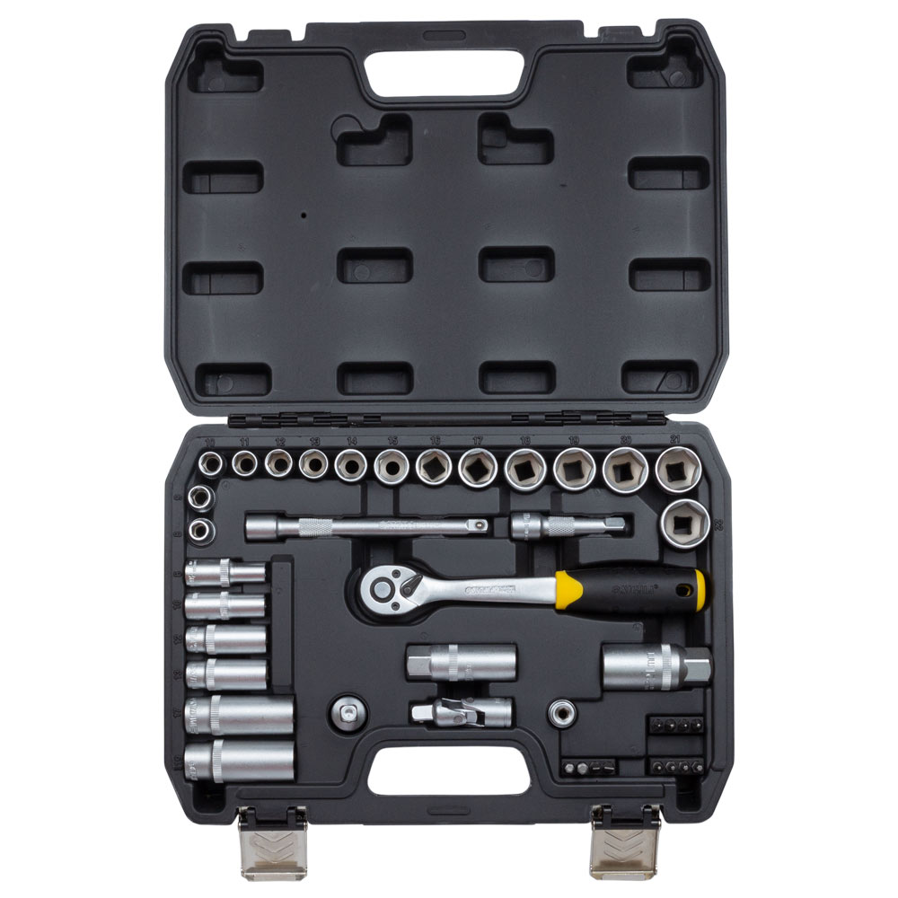 Набір насадок торцевих і біт Sigma 3/8" 39 шт CrV mid (6003601)