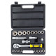 Набір насадок торцевих Sigma 1/2" 21 шт CrV mid (6003721)