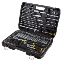 Набір насадок торцевих і біт Sigma 1/4", 3/8", 1/2" 216 шт CrV (6003841)