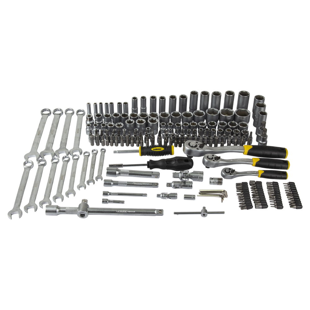 Набор насадок торцевых и бит Sigma 1/4", 3/8", 1/2" 216 шт CrV (6003841)