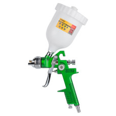 Краскораспылитель Sigma HVLP 1.4 мм с верхним баком 600 мл Green (6812021)