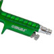 Фарборозпилювач Sigma HVLP-mini 0.8 мм з верхнім баком 100 мл Green (6812041)