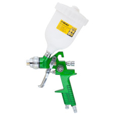 Краскораспылитель Sigma HVLP 1.3 мм с верхним баком 600 мл Green (6812101)