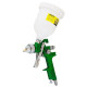 Краскораспылитель Sigma HVLP 1.7 мм с верхним баком 600 мл Green (6812111)