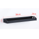 Поличка для ванної New Mezer чорна 30 см SM12-0007