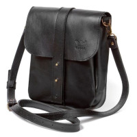 Сумка чоловіча шкіряна The Wings MINI BAG чорна