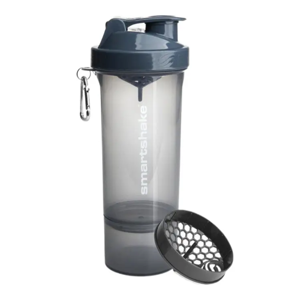 Шейкер спортивний SmartShake Slim 500 мл Gray (10252901)