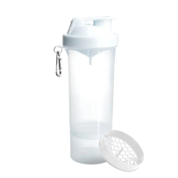 Шейкер спортивный SmartShake Slim 500 мл Pure White (10253301)