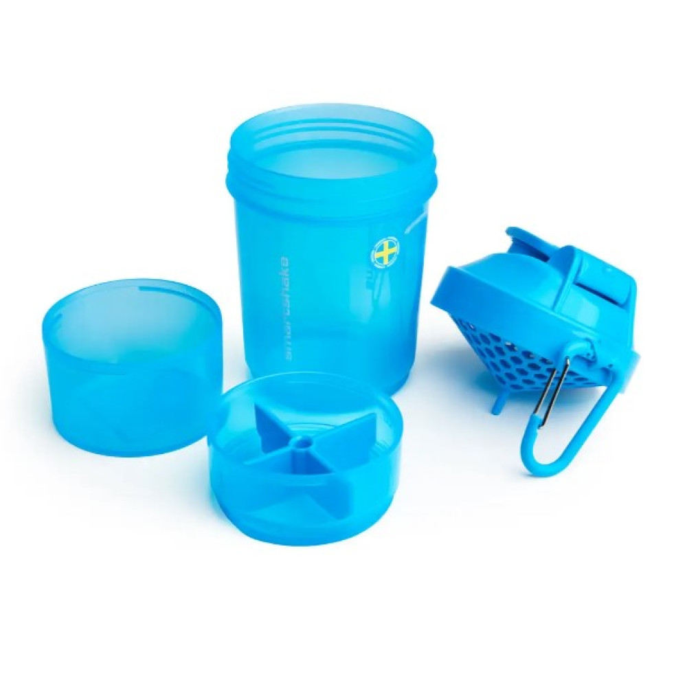 Шейкер спортивный SmartShake Original2GO 600 мл Neon Blue (10560102)