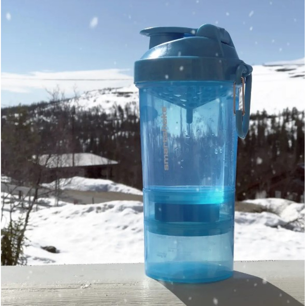 Шейкер спортивный SmartShake Original2GO 600 мл Neon Blue (10560102)