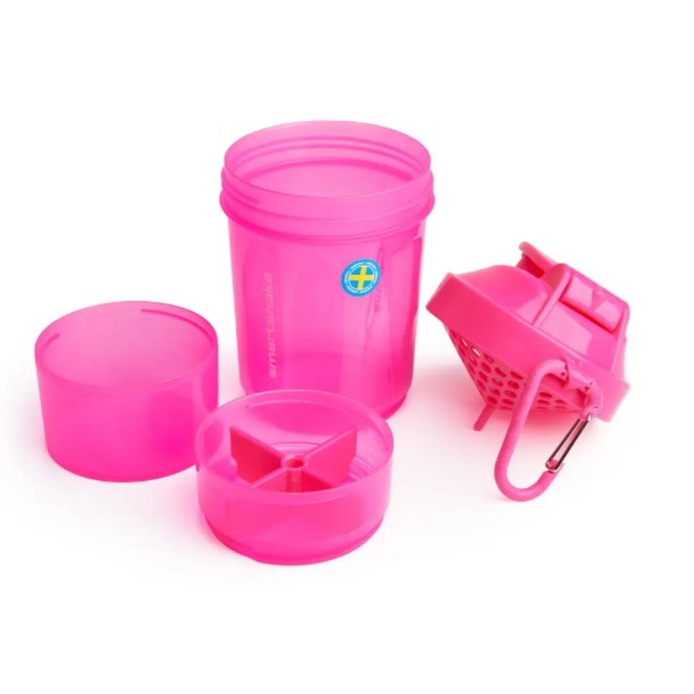 Шейкер спортивный SmartShake Original2GO 600 мл Neon Pink (10560502)