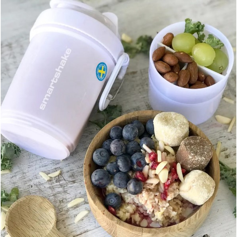 Шейкер спортивный SmartShake Original2GO 600 мл Pure White (10560602)