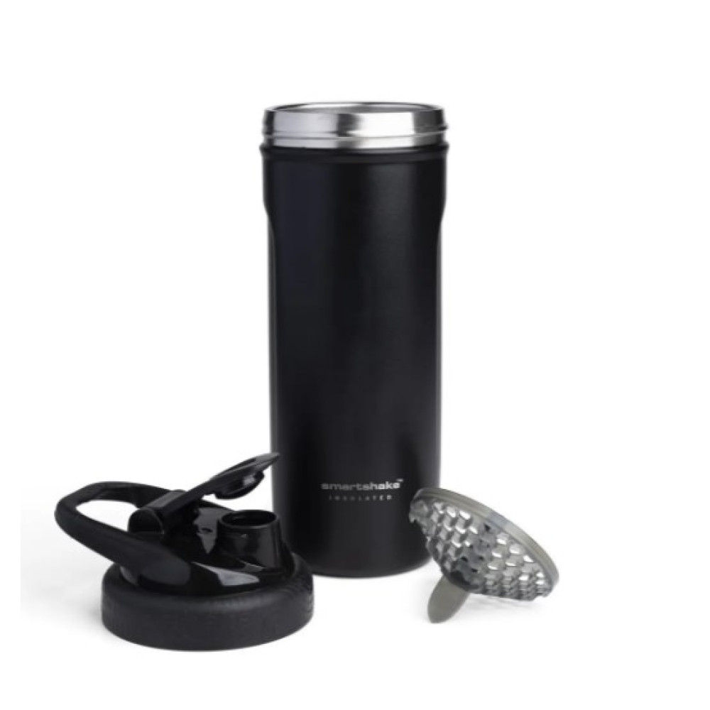 Шейкер спортивний SmartShake металевий Insulated Steel 750 мл Black (11152001)
