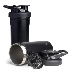 Шейкер спортивный SmartShake металлический Insulated Steel 750 мл Black (11152001)