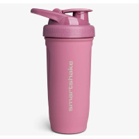 Шейкер спортивний SmartShake металевий Reforce Stainless Steel 30oz/900 мл Deep Rose (11153201)