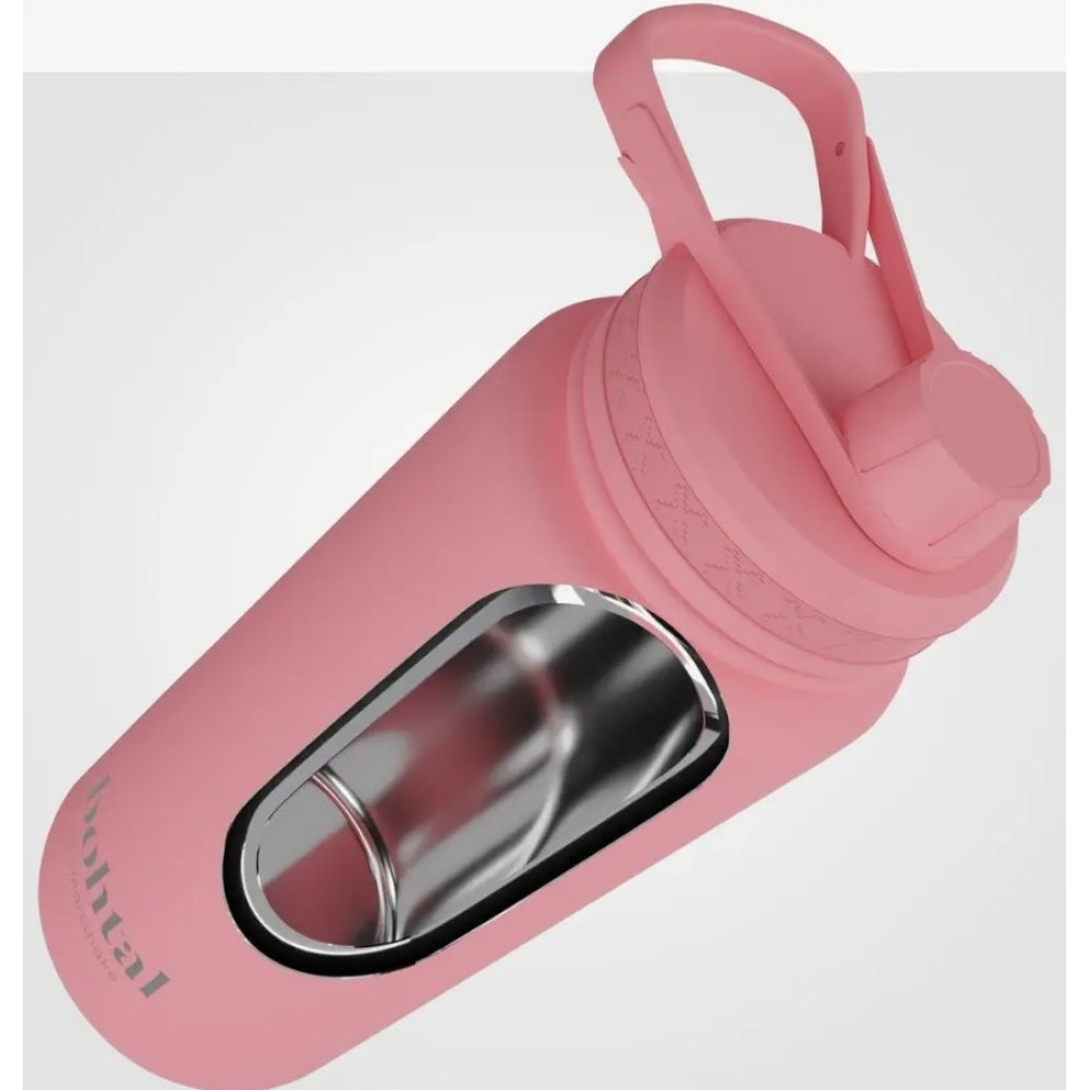 Бутылка для воды Smartshake Bohtal Insulated Sports Bottle 960 ml/32 oz Pink металлическая с двойной вакуумной изоляцией (11280101)