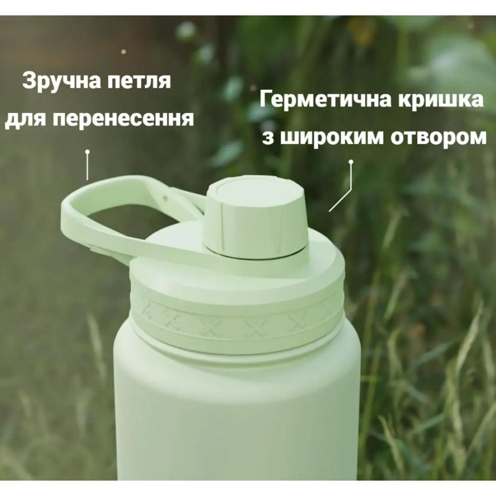 Бутылка для воды Smartshake Bohtal Insulated Sports Bottle 960 ml/32 oz Pink металлическая с двойной вакуумной изоляцией (11280101)