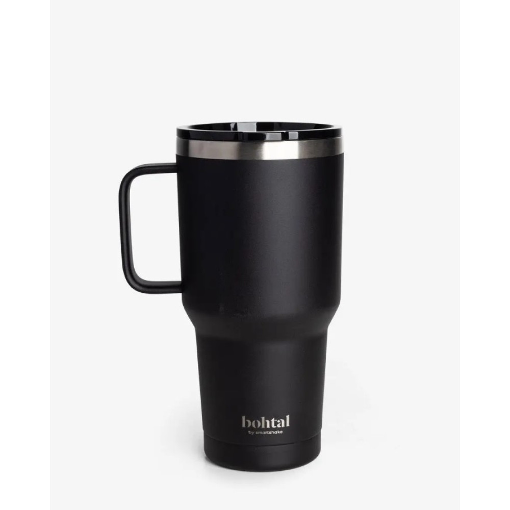 Термостакан SmartShake Bohtal з ручкою з нержавіючої сталі Tumbler Black 900 мл (11281601)