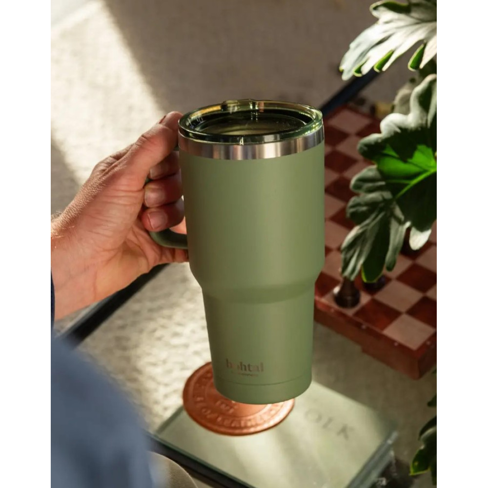 Термостакан SmartShake Bohtal з ручкою з нержавіючої сталі Tumbler Green 900 мл (11281901)